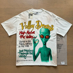 Valley Dreams Alien Graphic T-Shirt White